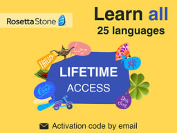 Rosetta Stone advert