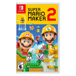 Super Mario Maker 2 on white background