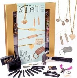 DIY hand-stamped jewelry kit