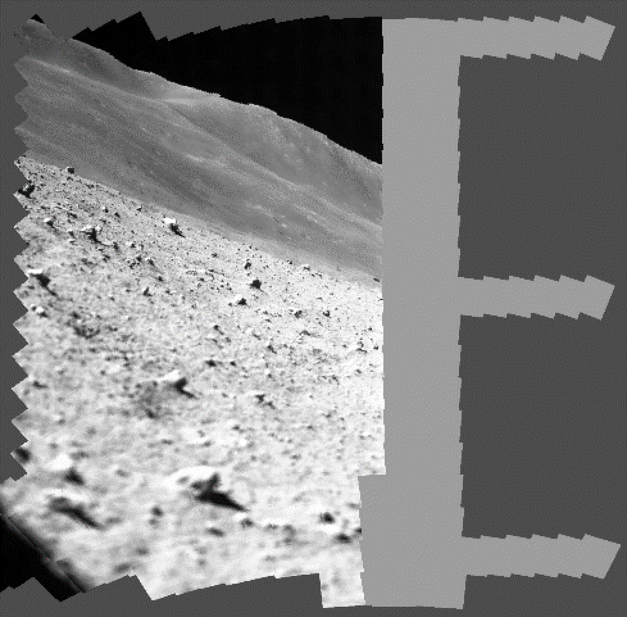 SLIM imaging the lunar surface