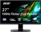an acer monitor on a white background