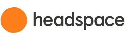 headspace logo on white background