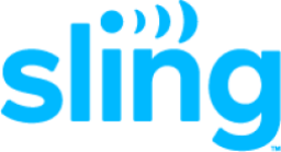 Sling logo with blue font on white background