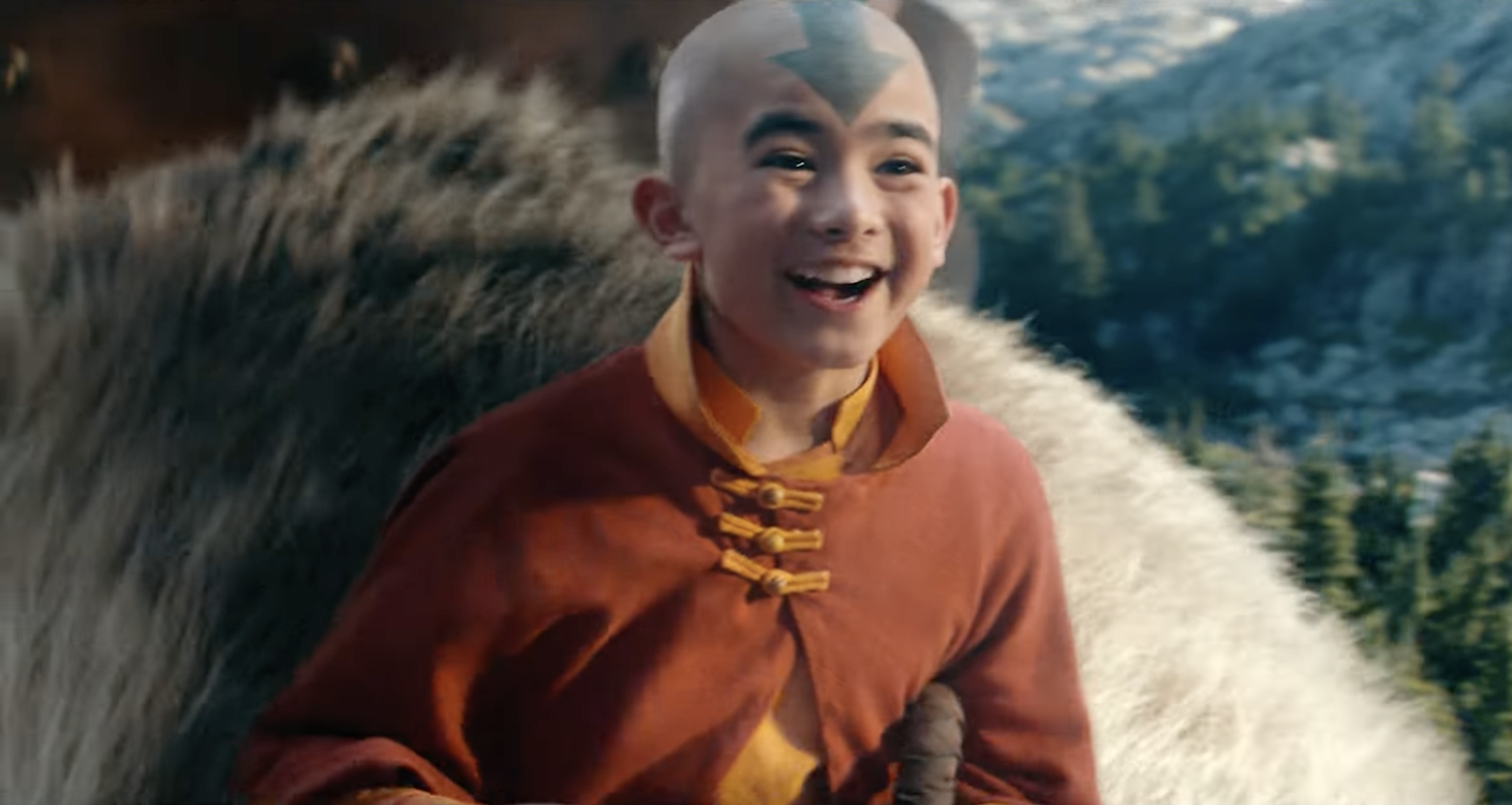 A screenshot from the final trailer of the live action 