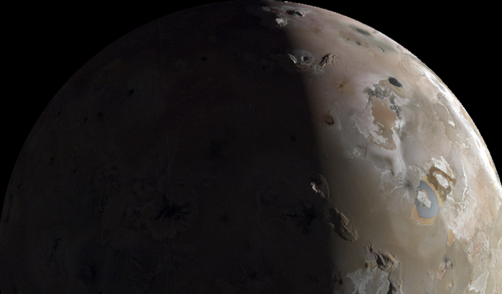 NASA's Juno spacecraft captured this detailed view of Io on Feb. 3, 2024.