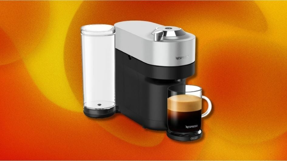  Nespresso Vertuo Pop+ Deluxe Coffee and Espresso Machine by De'Longhi