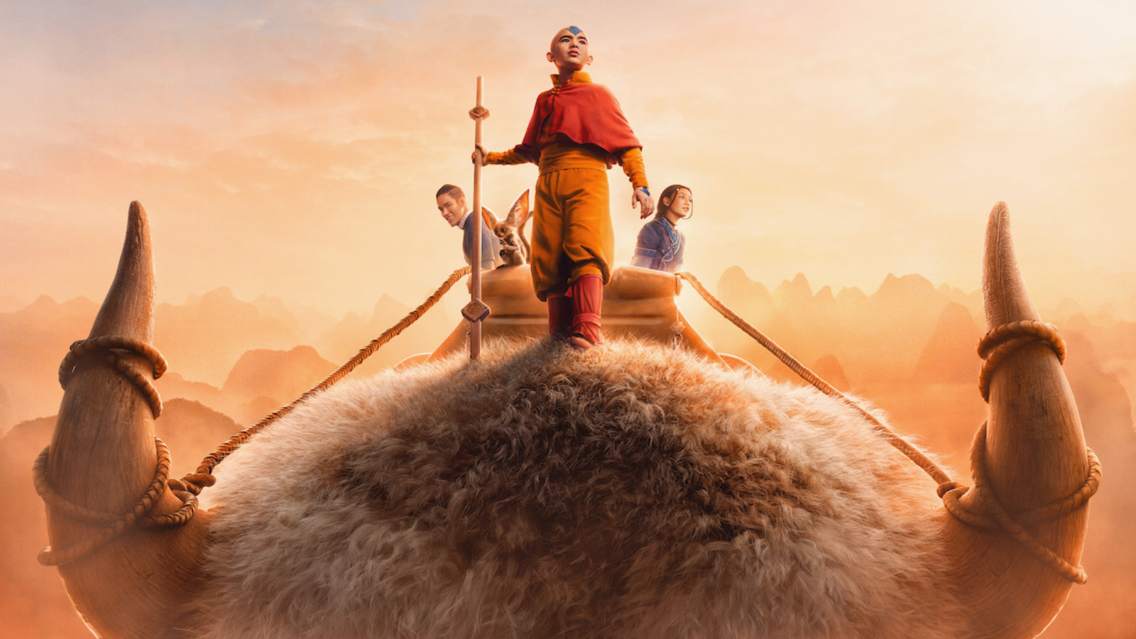 promo art for Netflix's 'Avatar: The Last Airbender'