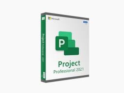 Microsoft Project software box