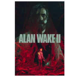 'Alan Wake II' box art on white background