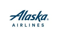 the alaska airlines logo on a white background