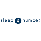 Sleep Number logo on white background