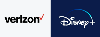 Verizon and Disney logos side by side