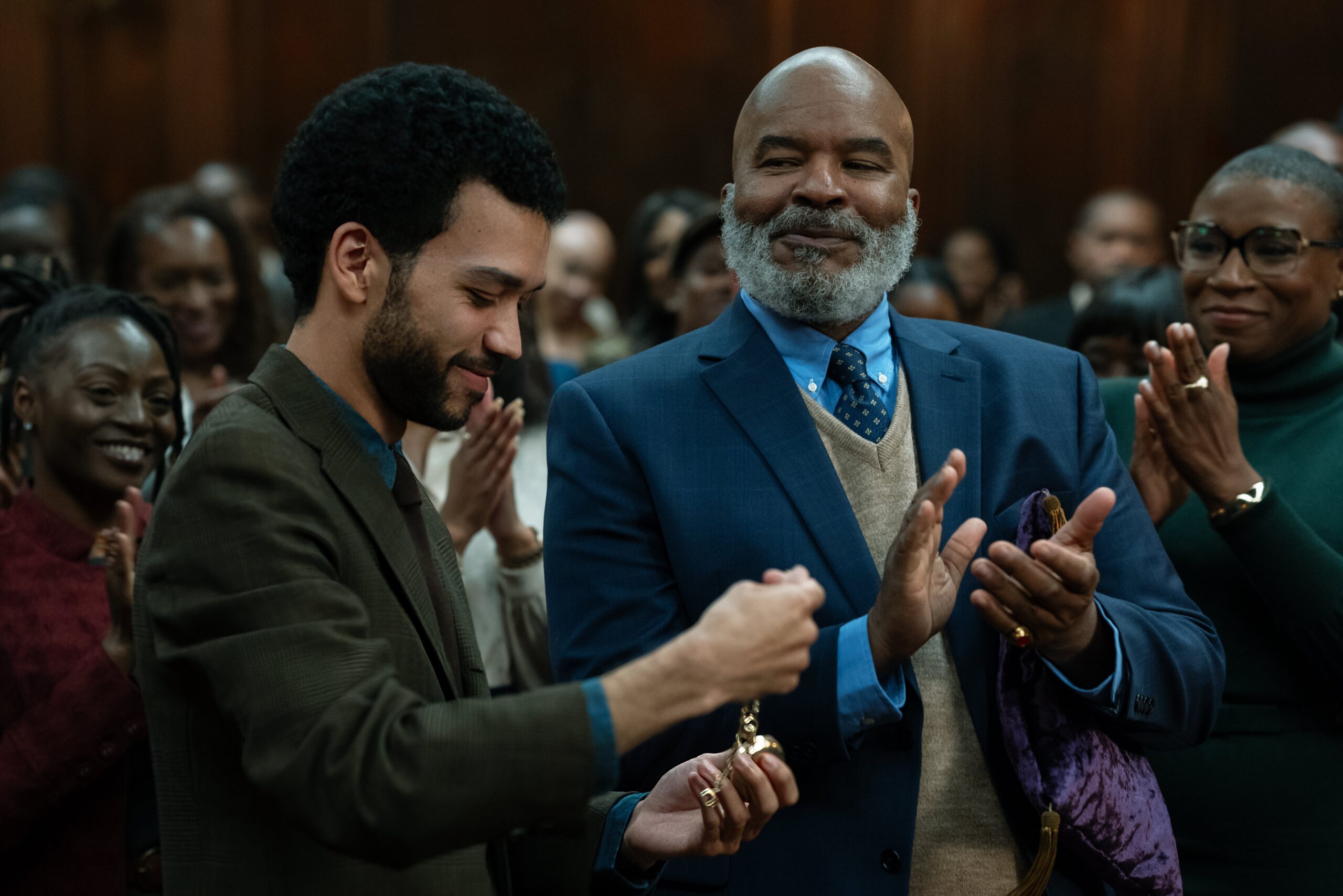 Justice Smith and David Alan Grier in 