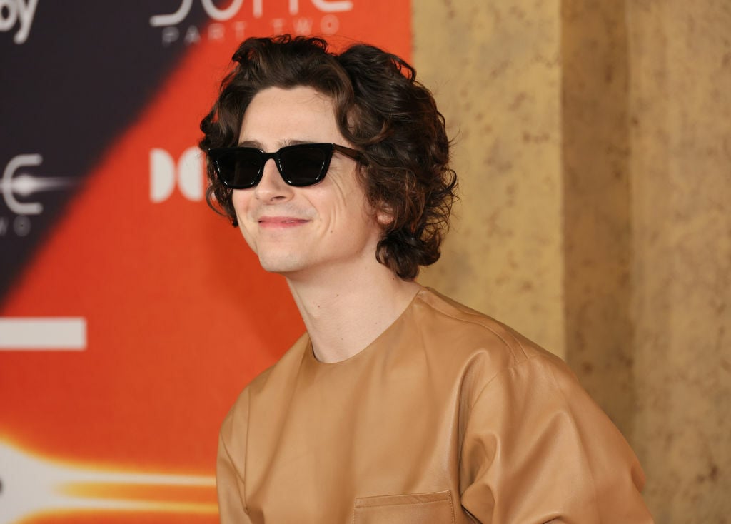 timothee chalamet on a red carpet