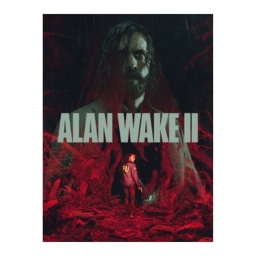 Alan Wake 2 box art on white background