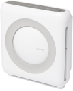 a small, white coway air purifier on a white background