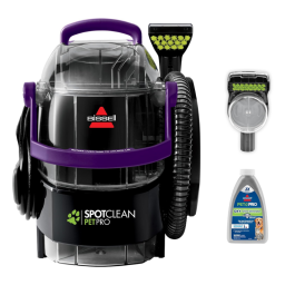 Bissell SpotClean Pet Pro Portable Carpet Cleaner on white background