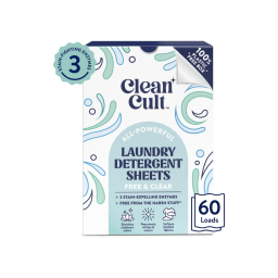 Clean Cult Laundry Detergent Sheets (60-count)