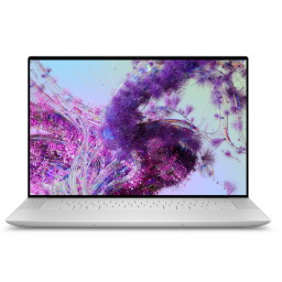 Dell XPS 16 laptop on white background