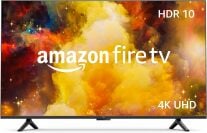 Amazon Fire TV with colorful smoke clouds screensaver