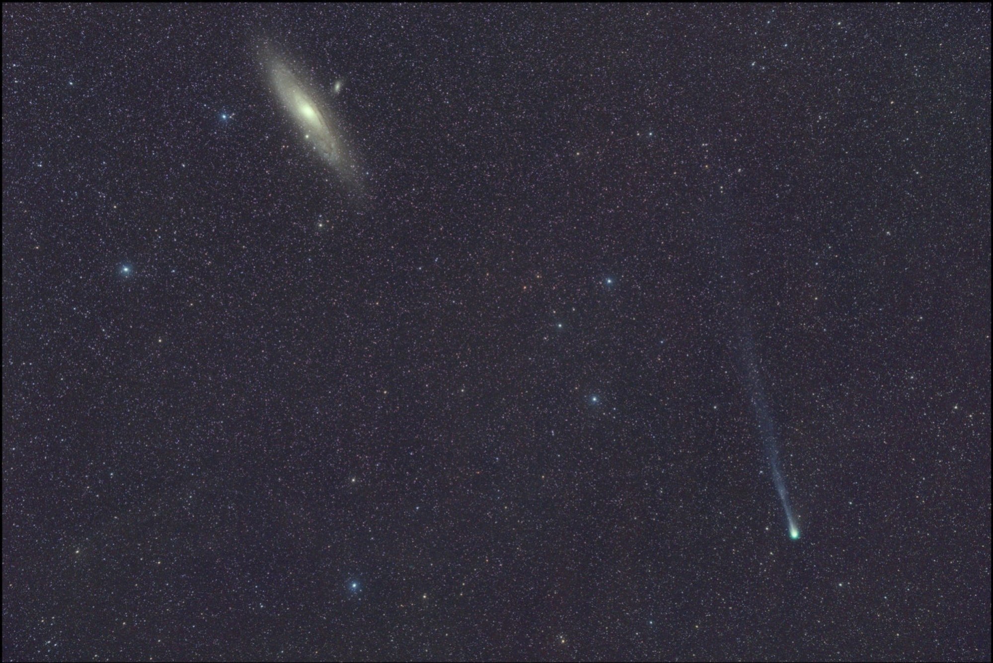 Comet Pons-Brooks blasting through space 