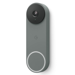 Google Nest Doorbell on white background