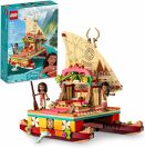 a lego set of disney's moana princess with her boat