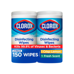 Clorox Disinfecting Wipes 2-Pack (75-count)