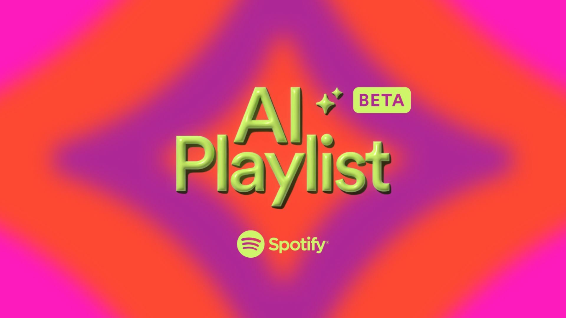 A graphic with the words 'AI Playlist'.