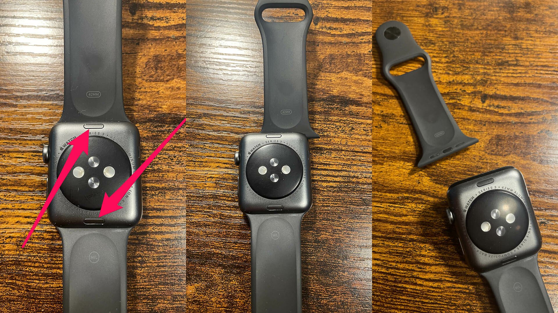 How to remove an Apple Watch and change the band