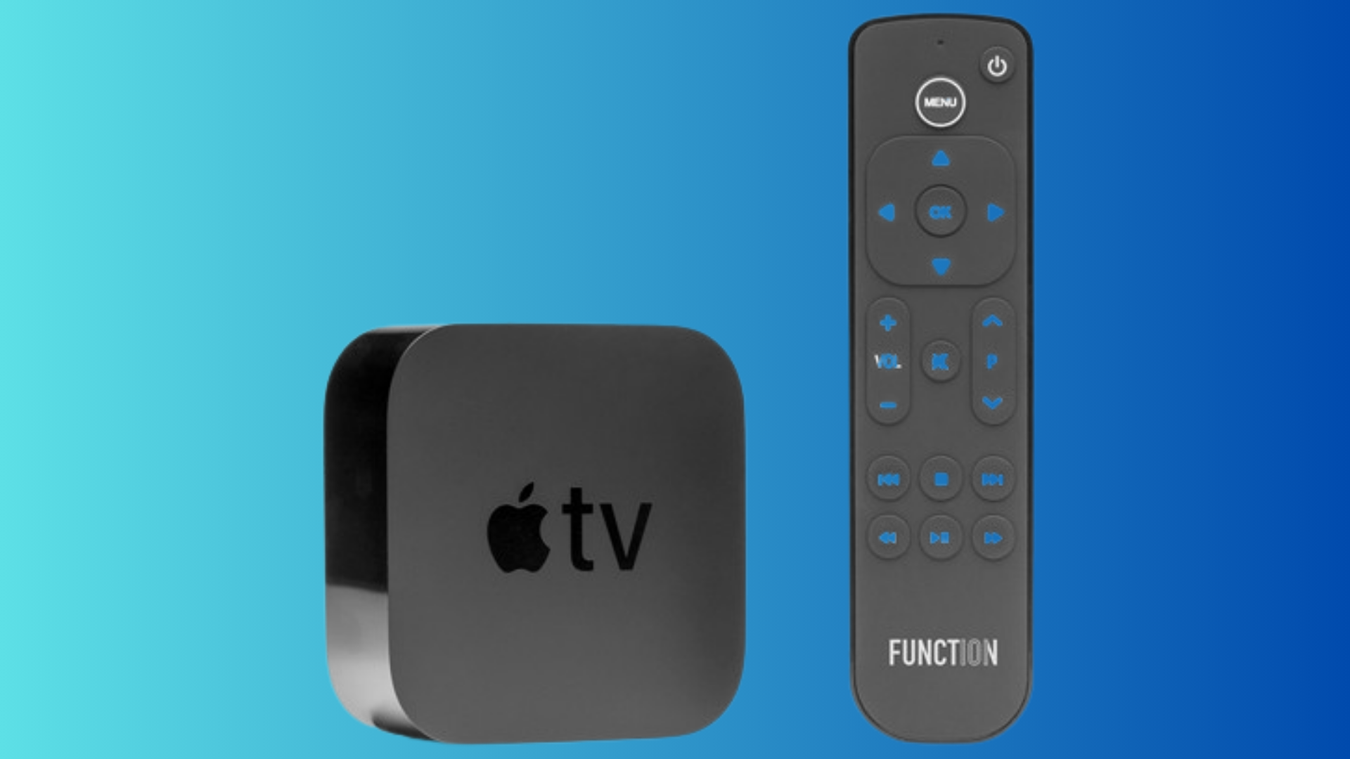 Button remote for Apple TV