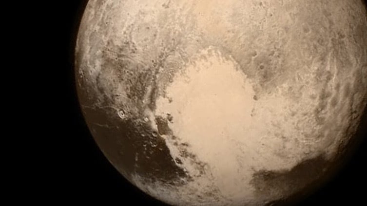 Scientists studying Pluto