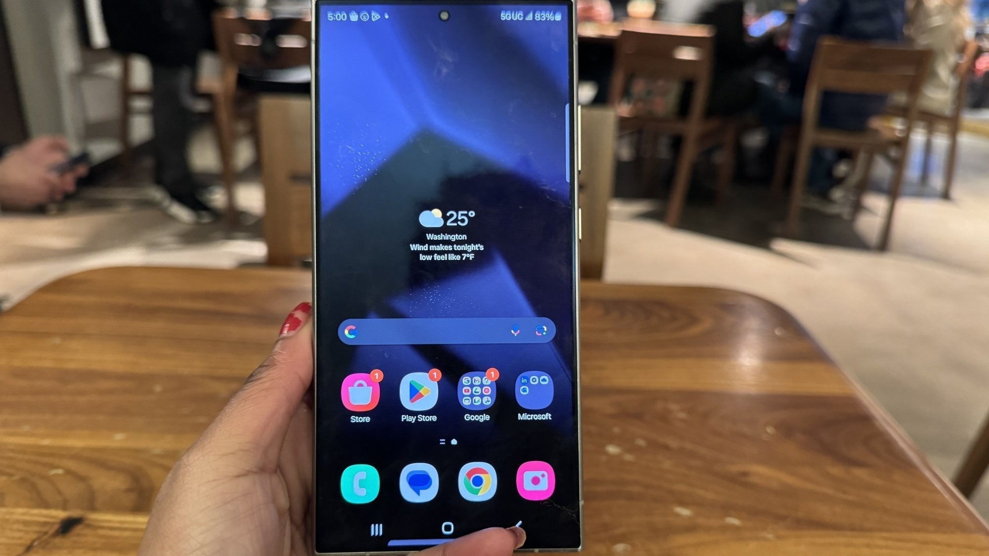 Samsung Galaxy S24 Ultra display