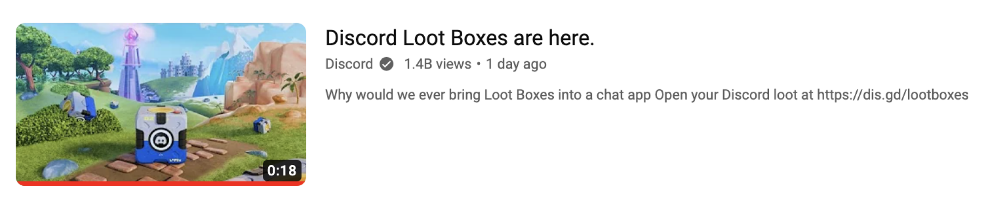 Discord Loot Boxes YouTube video screenshot