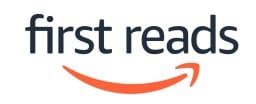 the kindle first reads logo on a white background