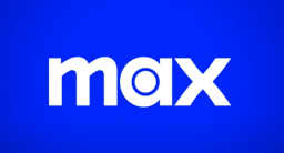 Max logo in blue and white
