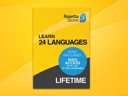 Rosetta Stone learning bundle box