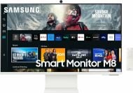 Samsung smart monitor with streaming app platform on screen