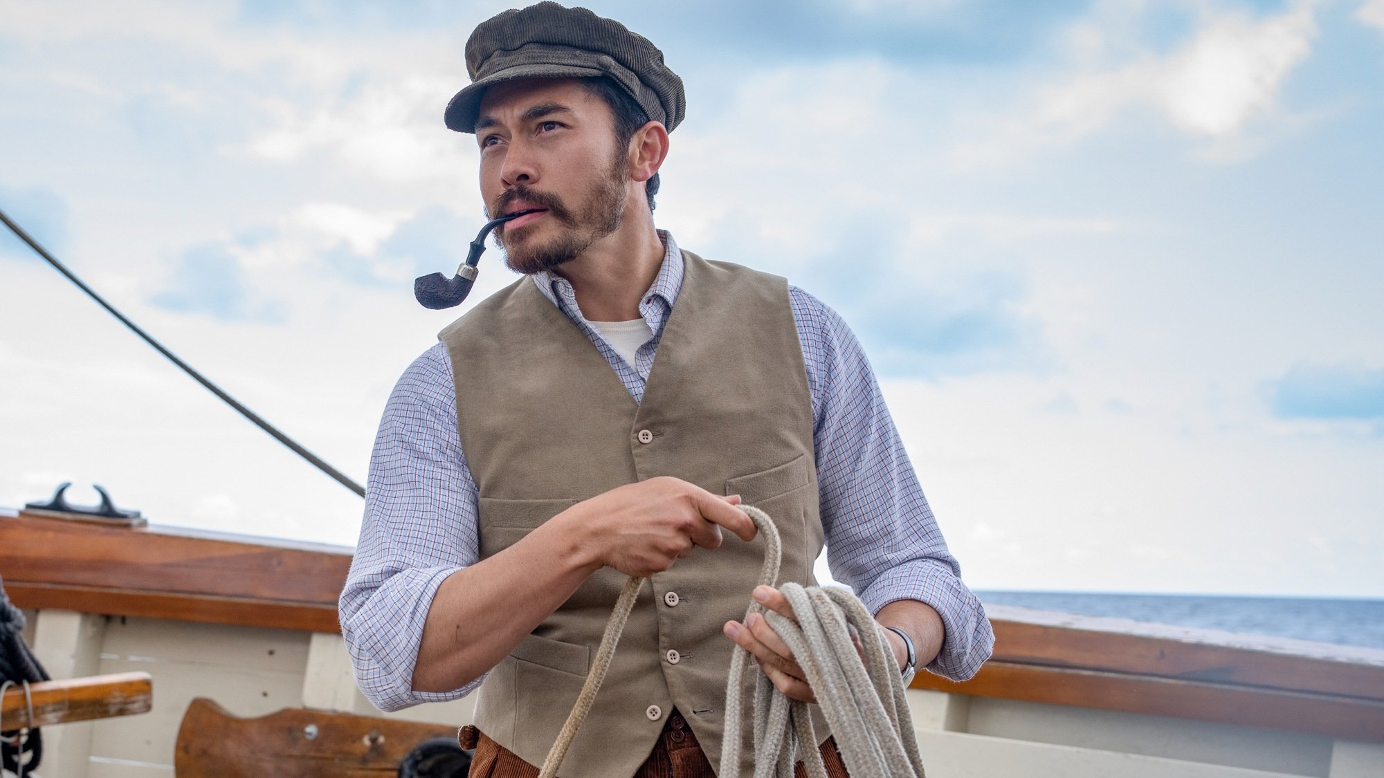 Henry Golding as Freddy Alvarez in "The Ministry of Ungentlemanly Warfare." 