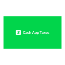 Cash App Taxes logo on white background