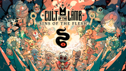 cover art for the digital version of 'cult of the lamb'