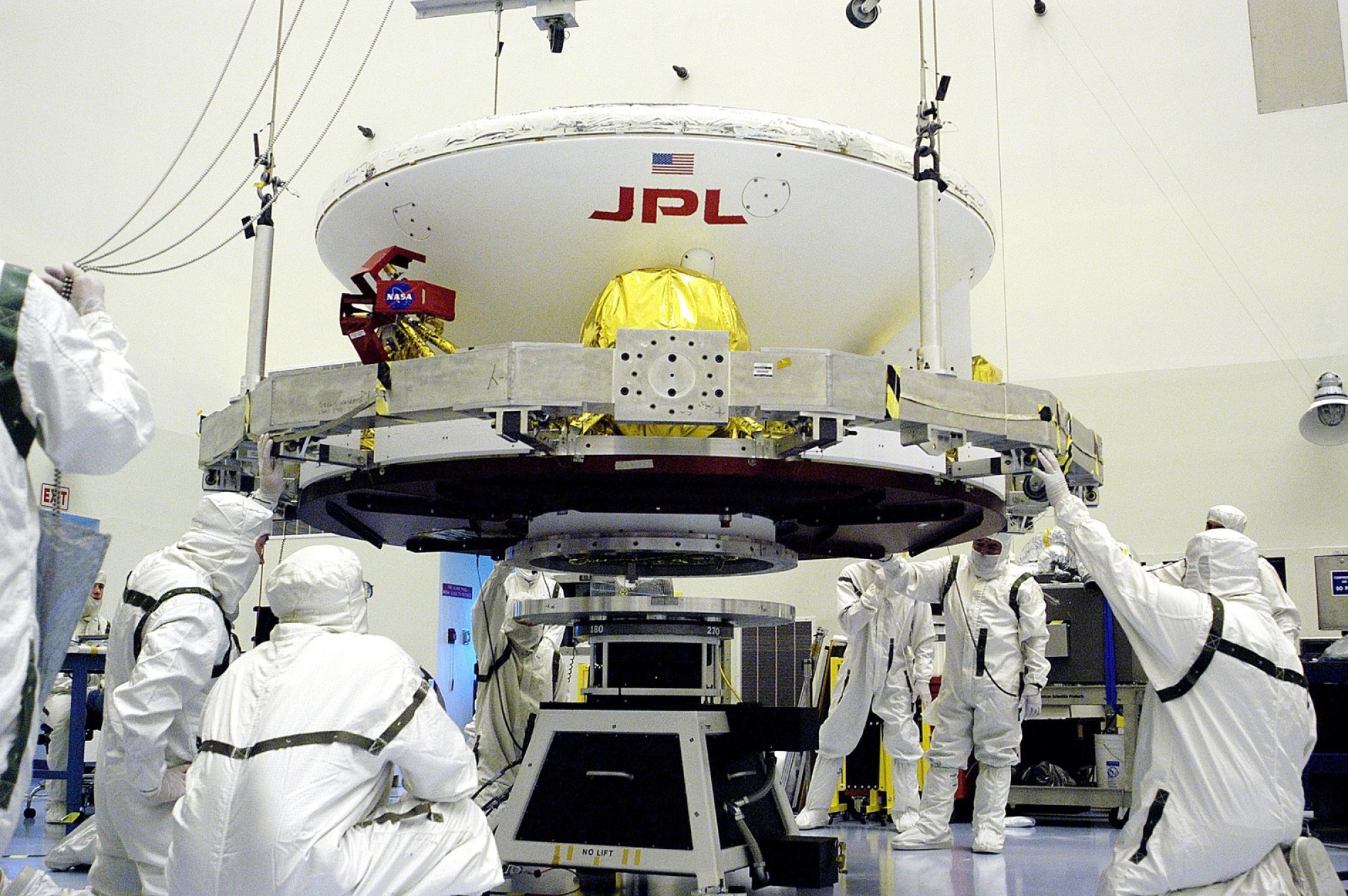 NASA decontaminating spacecraft bound for Mars