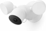 white Google Nest Cam with Floodlight