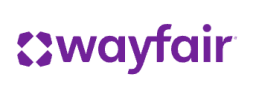 Purple Wayfair logo on white background