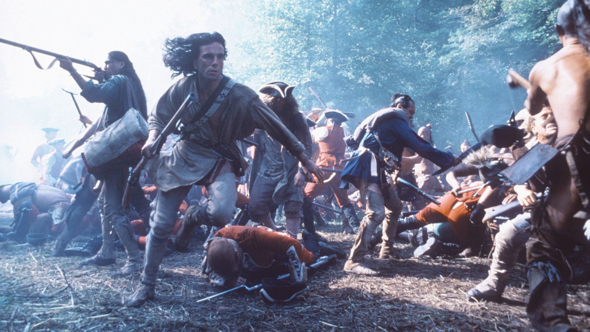 Daniel Day-Lewis stars in "The Last Of The Mohicans."