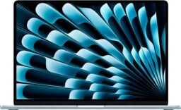 Apple - MacBook Air 15-inch Apple M4 chip Built for Apple Intelligence - 16GB Memory - 256GB SSD - Sky Blue