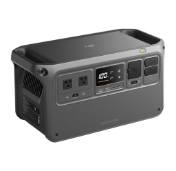 DJI Power 1000 portable power station on white background