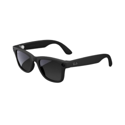 Ray-Ban Meta Wayfarer (gen 1) sunglasses (matte black, polarized gradient graphite)