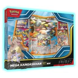 Mega Kangaskhan ex Box on a white background