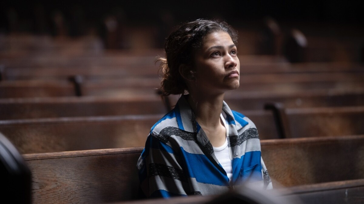Zendaya in "Euphoria."